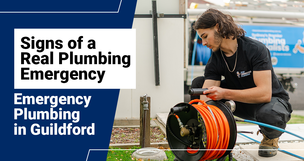 urgent plumbing help Guildford