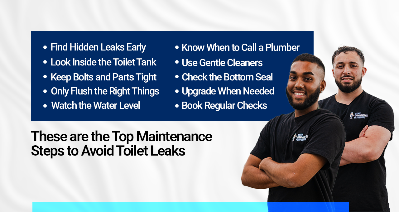 leaking toilet repair