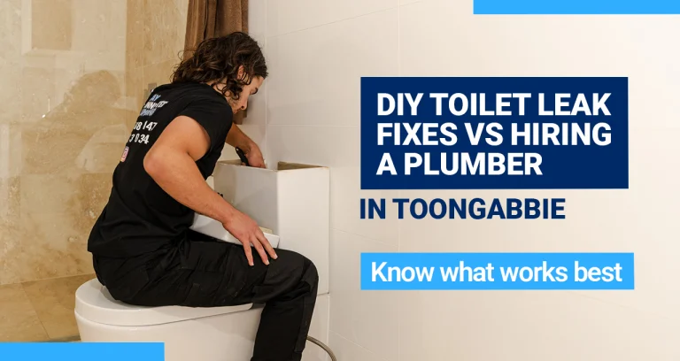 Leaking Toilet in Toongabbie