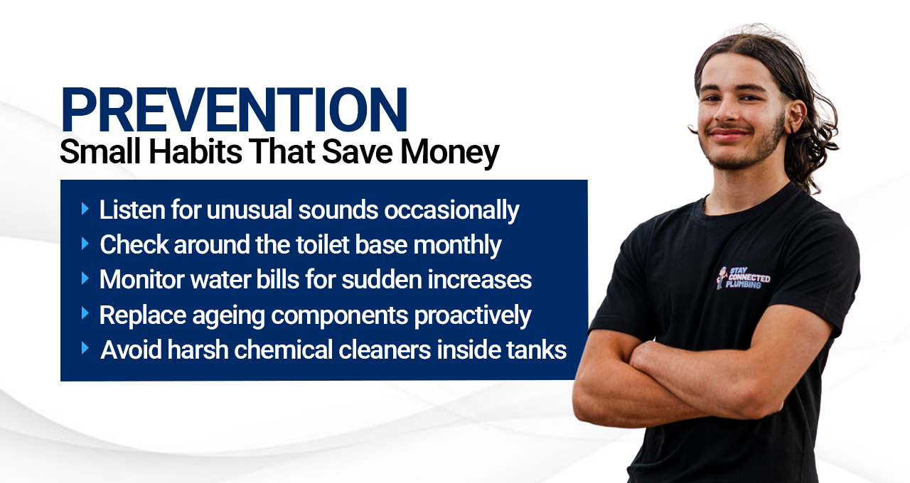 Leaking Toilet in Toongabbie