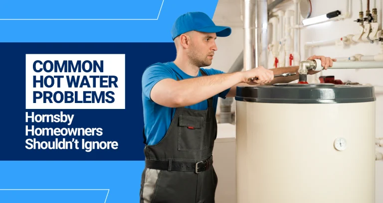 hot water repair in hornsby