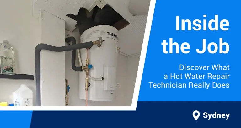 hot water repair sydney